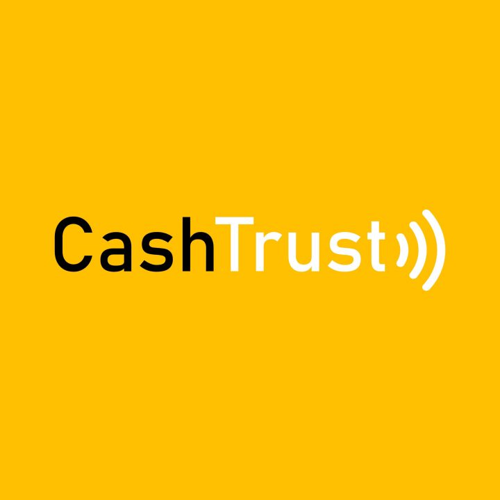 CashTrust logo Inverse