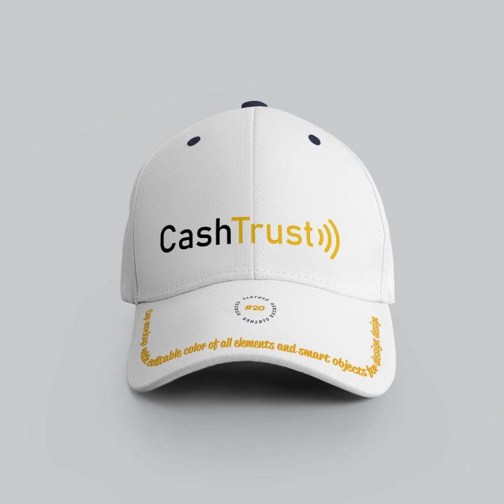 CashTrust Logo on white cap
