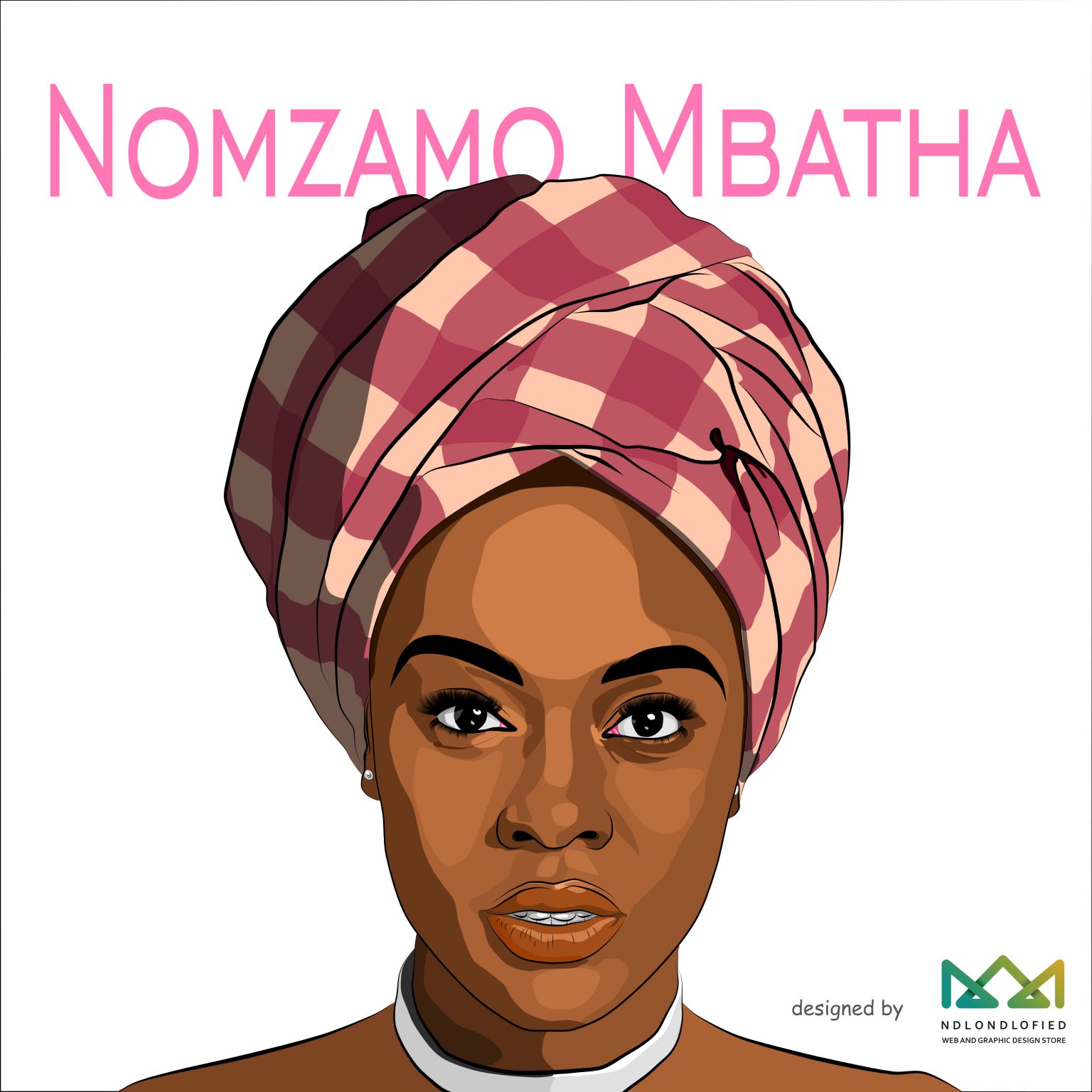 NOMZAMO MBATHA Digital Art illustration